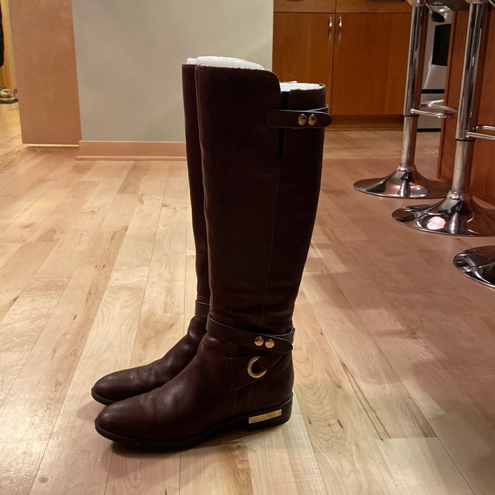 Vince Camuto Brown Ridding Boots size 7 1/2